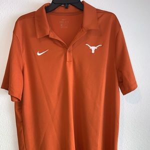 Nike Dri-Fit Texas Longhorns polo